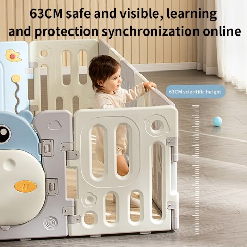 Kojec Modułowy Hipcio Niebieski