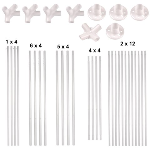 Namiot ogrodowy pawilon handlowy 2,5 x 2,5 m