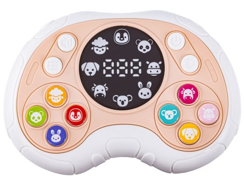 Zabawka Na Pamięć KONTROLER BEŻOWY Gamepad Edukacyjna gra dla dzieci Pad Konsola