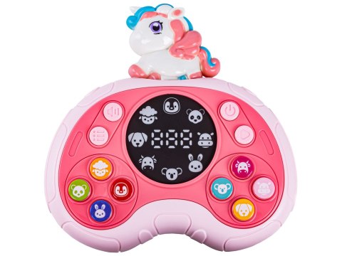 Zabawka Na Pamięć KONTROLER JEDNOROŻEC Gamepad Edukacyjna gra dla dzieci Pad Konsola