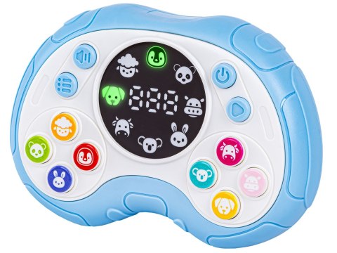 Zabawka Na Pamięć KONTROLER NIEBIESKI Gamepad Edukacyjna gra dla dzieci Pad Konsola