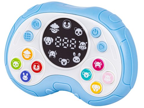 Zabawka Na Pamięć KONTROLER NIEBIESKI Gamepad Edukacyjna gra dla dzieci Pad Konsola
