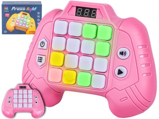 Zabawka Na Pamięć KONTROLER RÓŻOWY Gamepad Edukacyjna gra dla dzieci Pad Konsola Memory 16 klawiszy