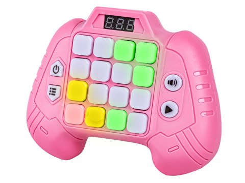 Zabawka Na Pamięć KONTROLER RÓŻOWY Gamepad Edukacyjna gra dla dzieci Pad Konsola Memory 16 klawiszy