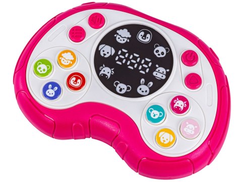 Zabawka Na Pamięć KONTROLER RÓŻOWY Gamepad Edukacyjna gra dla dzieci Pad Konsola