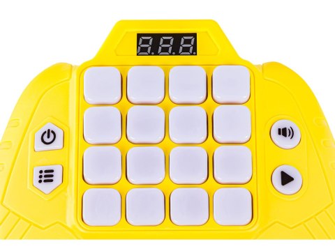 Zabawka Na Pamięć KONTROLER ŻÓŁTY Gamepad Edukacyjna gra dla dzieci Pad Konsola Memory 16 klawiszy
