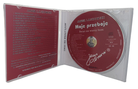Janusz Laskowski - Świat nie wierzy łzom Moje Przeboje płyta kompaktowa CD