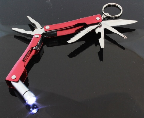 Mini multitool brelok 6w1 scyzoryk