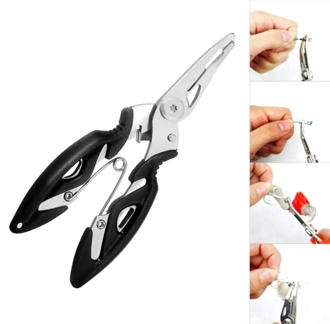 Szczypce kleszcze wędkarskie do wyjmowania haczyka 12,5cm