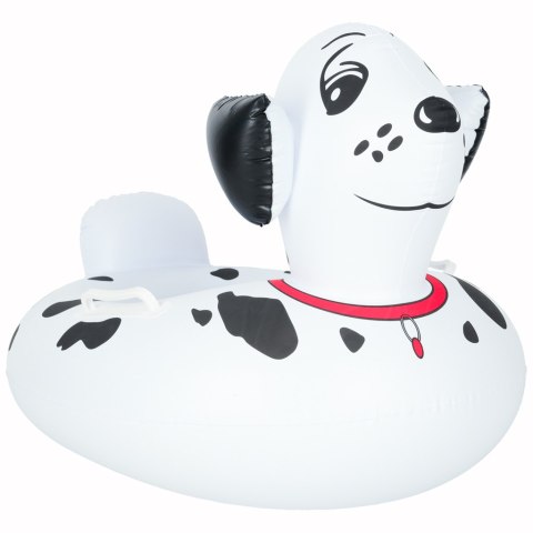 Kółko do pływania dla niemowląt koło pontonik dla dzieci dmuchany z siedziskiem dalmatyńczyk max 15kg 1-3lata