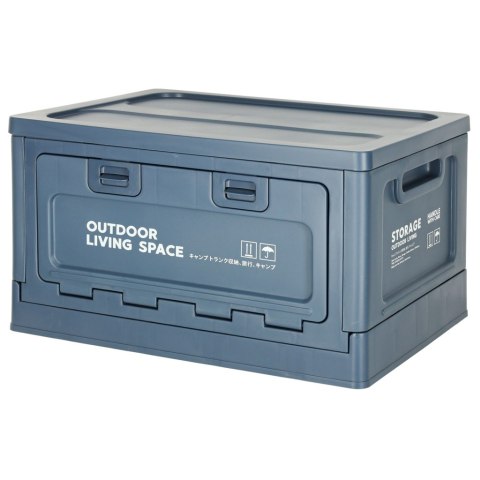 Pudełko campingowe organizer do bagażnika granat