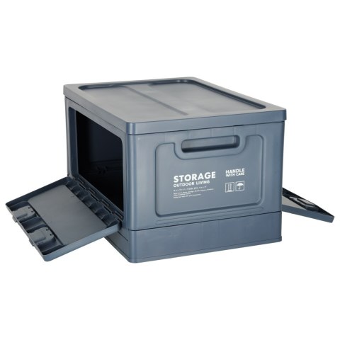 Pudełko campingowe organizer do bagażnika granat