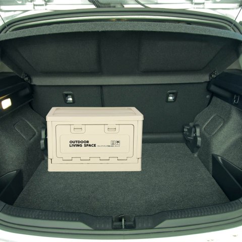 Pudełko campingowe skrzynka organizer do bagażnika