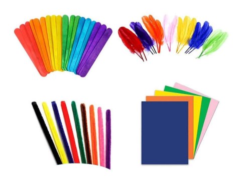 Kreatywny, plastyczny, duży zestaw dla dzieci, Rękodzieło