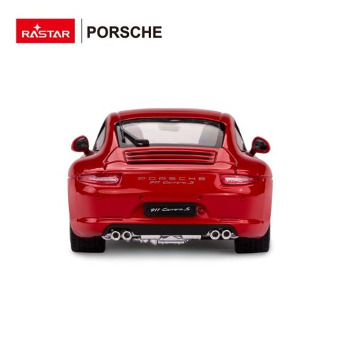 Autko Metalowe 1:24 Porsche 911 Czerwone RASTAR