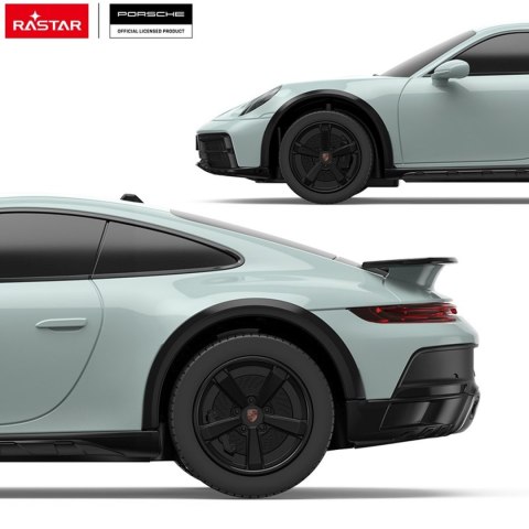 Autko R/C 1:24 Porsche 911 Dakar Miętowy RASTAR