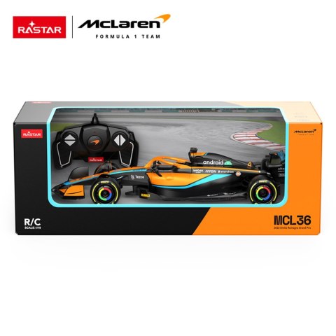 Bolid R/C 1:18 McLaren F1 MCL36 Pomarańczowy RASTAR
