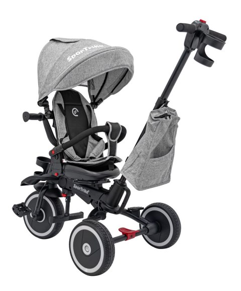 Rowerek Trzykołowy RIDER Szary SPORTRIKE