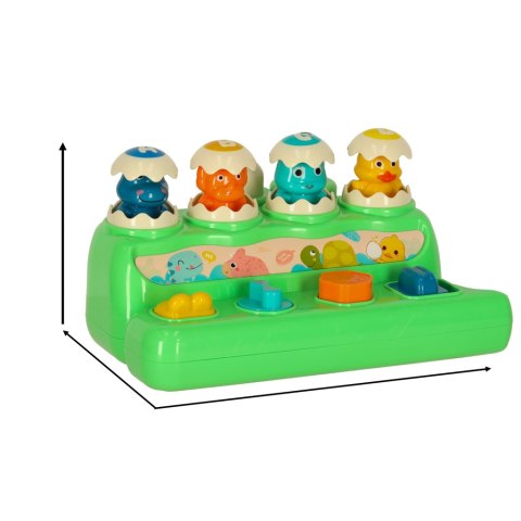 Wbijak gra zręcznościowa przebijak dinozaury