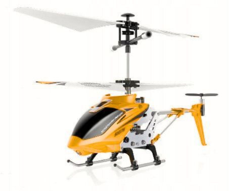 Helikopter zdalnie sterowany na pilota RC SYMA S107H 2.4GHz RTF żółty