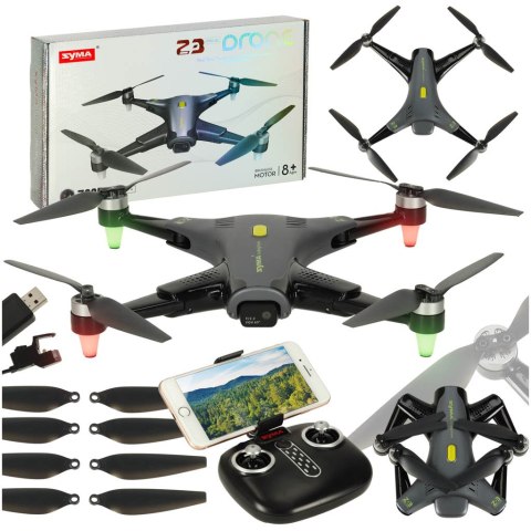 Dron RC Syma Z3PRO 2.4GHz 4CH Wi-Fi czarny