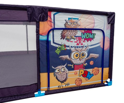 Miękki Kojec Dla Dzieci Prostokąt Sportowa Sowa