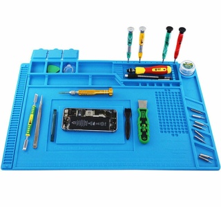 Silikonowa mata serwisowa wielofunkcyjna podkładka antystatyczna 30x45cm