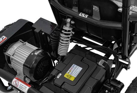 Pojazd Gokart Elektryczny MIGHTY Czarny