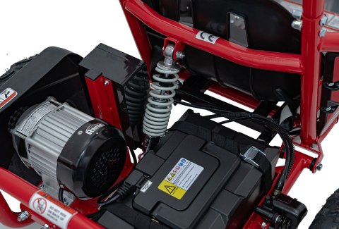 Pojazd Gokart Elektryczny MIGHTY Czerwony