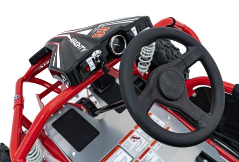 Pojazd Gokart Elektryczny MIGHTY Czerwony