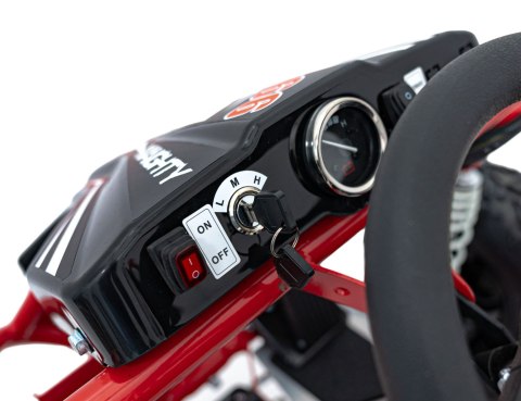 Pojazd Gokart Elektryczny MIGHTY Czerwony
