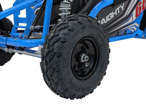 Pojazd Gokart Elektryczny MIGHTY Niebieski