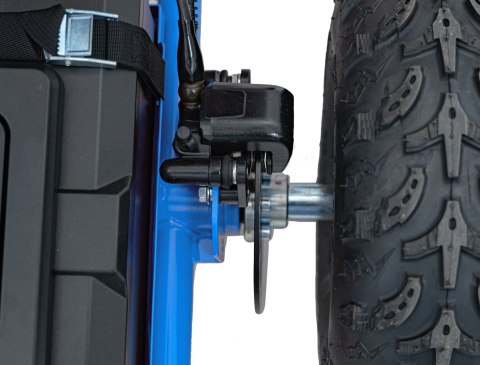 Pojazd Gokart Elektryczny MIGHTY Niebieski