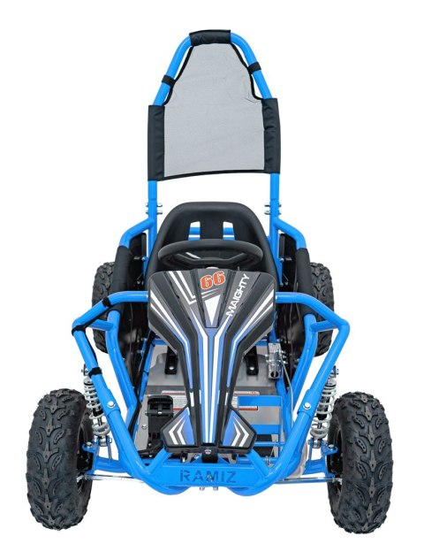 Pojazd Gokart Elektryczny MIGHTY Niebieski