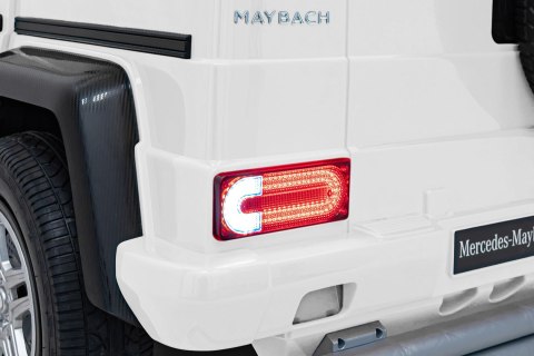 Pojazd Mercedes Benz MAYBACH G650 Biały