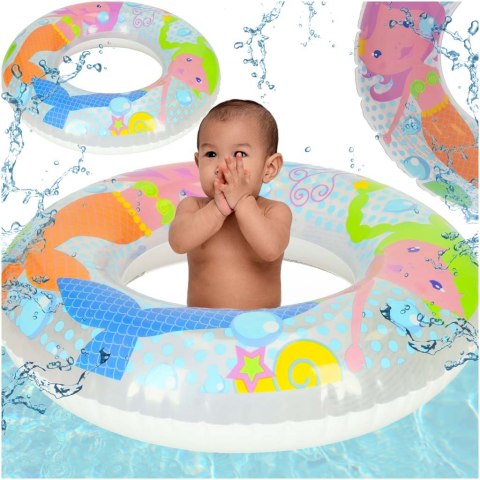 BETSWAY 36113 Koło do pływania dmuchane 51cm syreny max 60kg