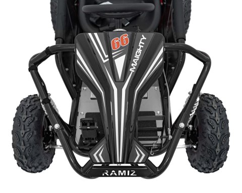 Pojazd Gokart Elektryczny MIGHTY Czarny