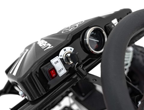 Pojazd Gokart Elektryczny MIGHTY Czarny