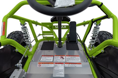 Pojazd Gokart Elektryczny MIGHTY Zielony