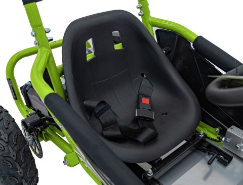 Pojazd Gokart Elektryczny MIGHTY Zielony