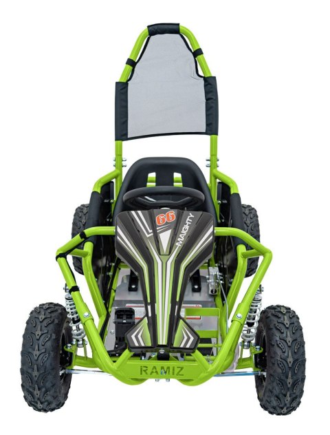 Pojazd Gokart Elektryczny MIGHTY Zielony