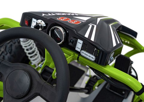 Pojazd Gokart Elektryczny MIGHTY Zielony