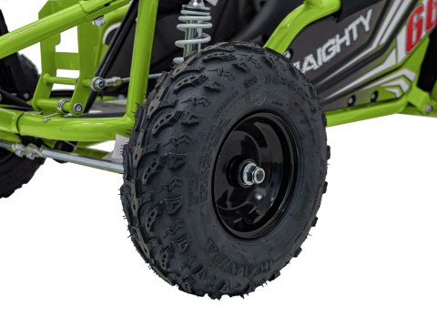 Pojazd Gokart Elektryczny MIGHTY Zielony