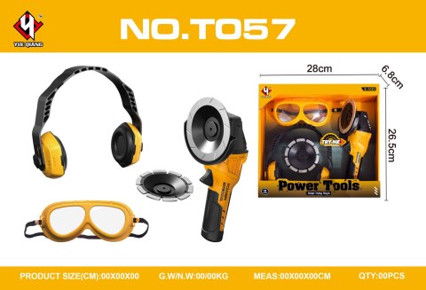 Zestaw Małego Majsterkowicza Szlifierka + Akcesoria