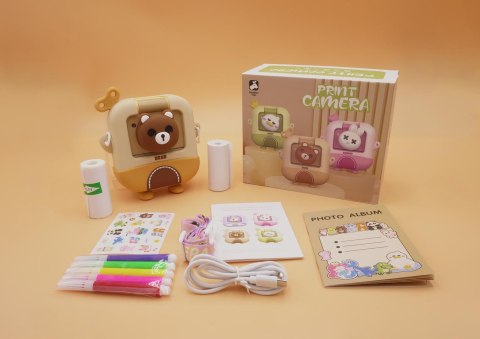 Aparat Fotograficzny z Funkcja Drukowania Misiu