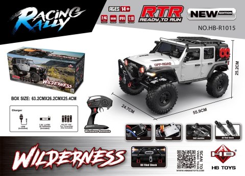 Auto R/C WILDERNESS RTR 1:10 Biały