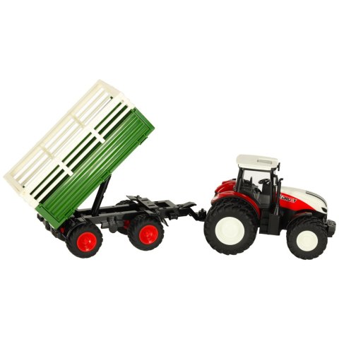 Traktor RC ciągnik rolniczy z przyczepą 2,4G 3,7V 500mAh