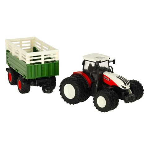 Traktor RC ciągnik rolniczy z przyczepą 2,4G 3,7V 500mAh
