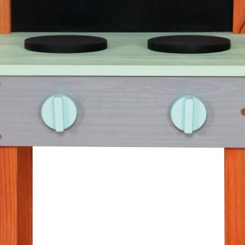 Kuchnia błotna drewniana ogrodowa na kółkach akcesoria kran outdoor Lulilo Sableto 116 cm