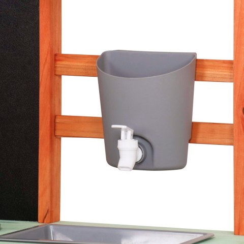 Kuchnia błotna drewniana ogrodowa na kółkach akcesoria kran outdoor Lulilo Sableto 116 cm